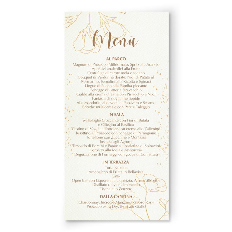 meNU' PERSONALIZZABILE
